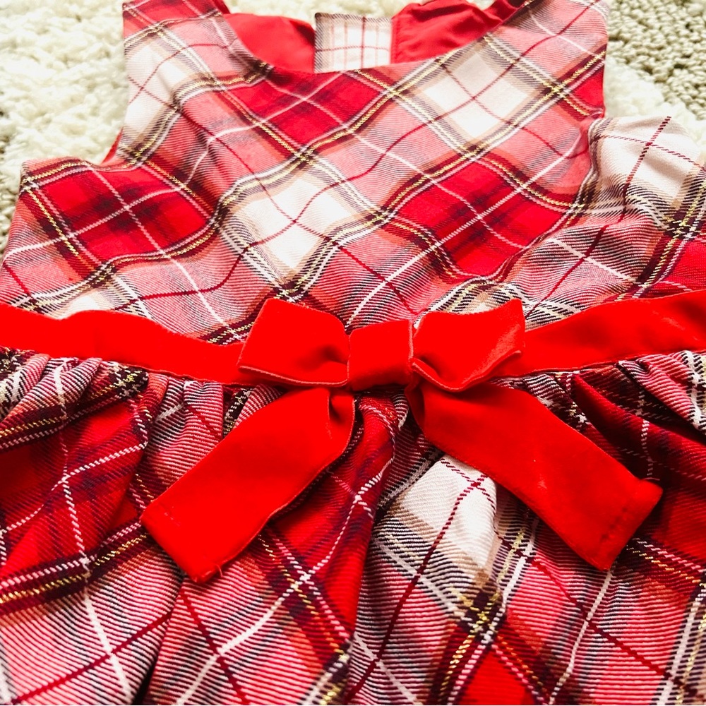 Toddler girl new H&M plaid dress (with tag)